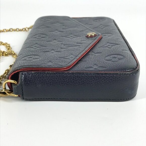 LOUIS VUITTON M64099 MonogramEmpreinte Pochette-Felicie Crossbody Long Wallet - Picture 3 of 14